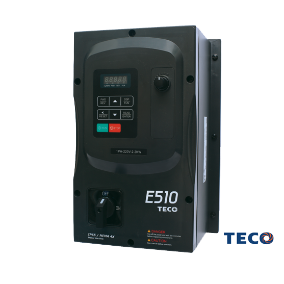 Frekvenční měnič EM16 (TECO E510)